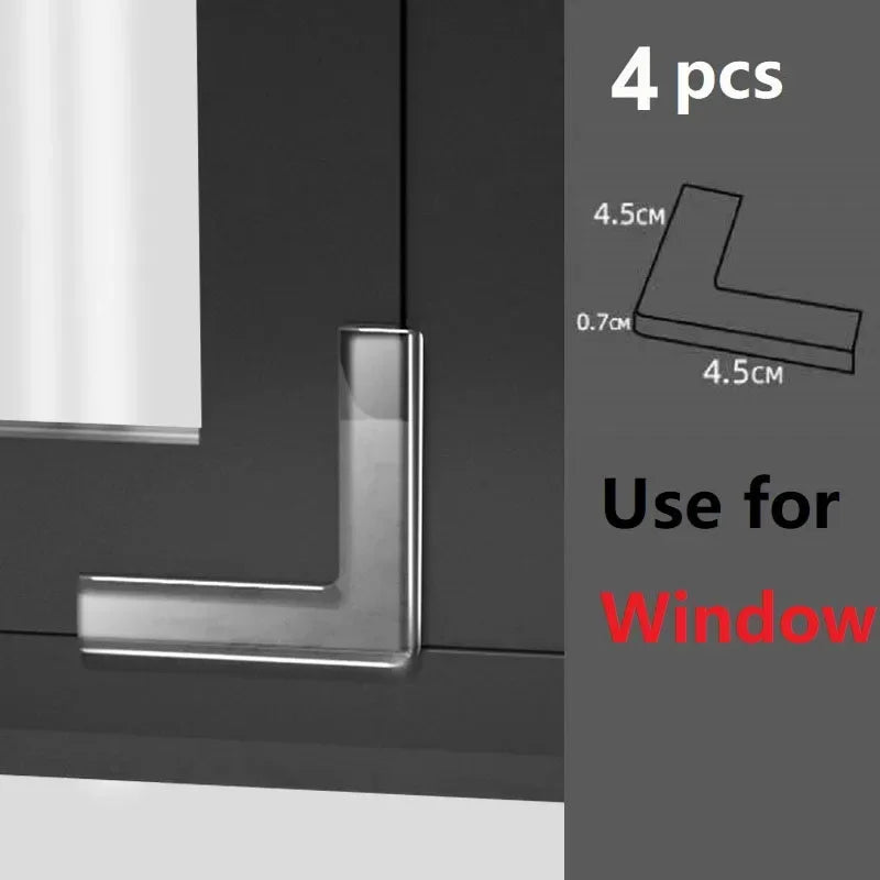 Baby Safety Corner Protectors – Clear Furniture Edge Guards