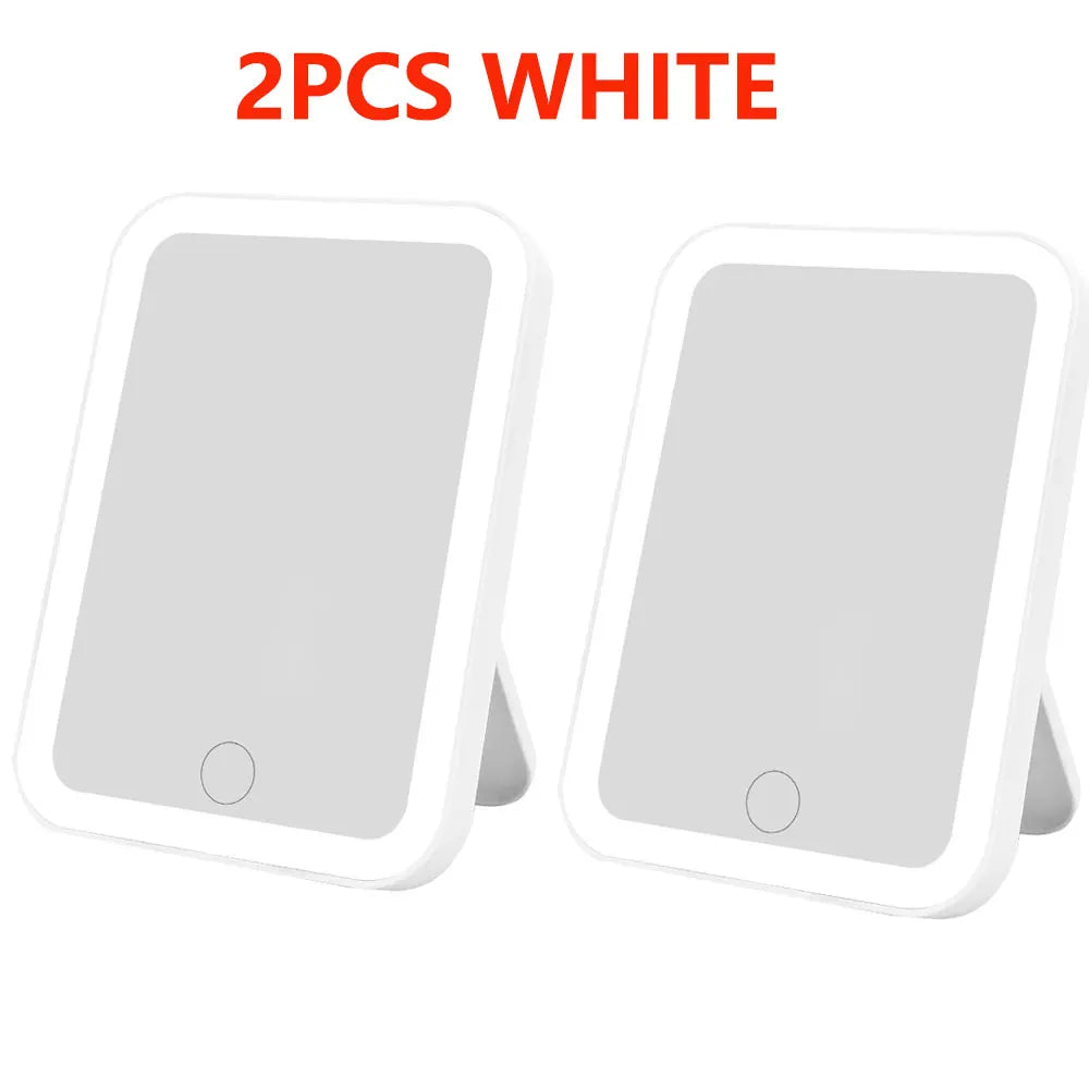 Rechargeable LED Makeup Mirror with Touch Control