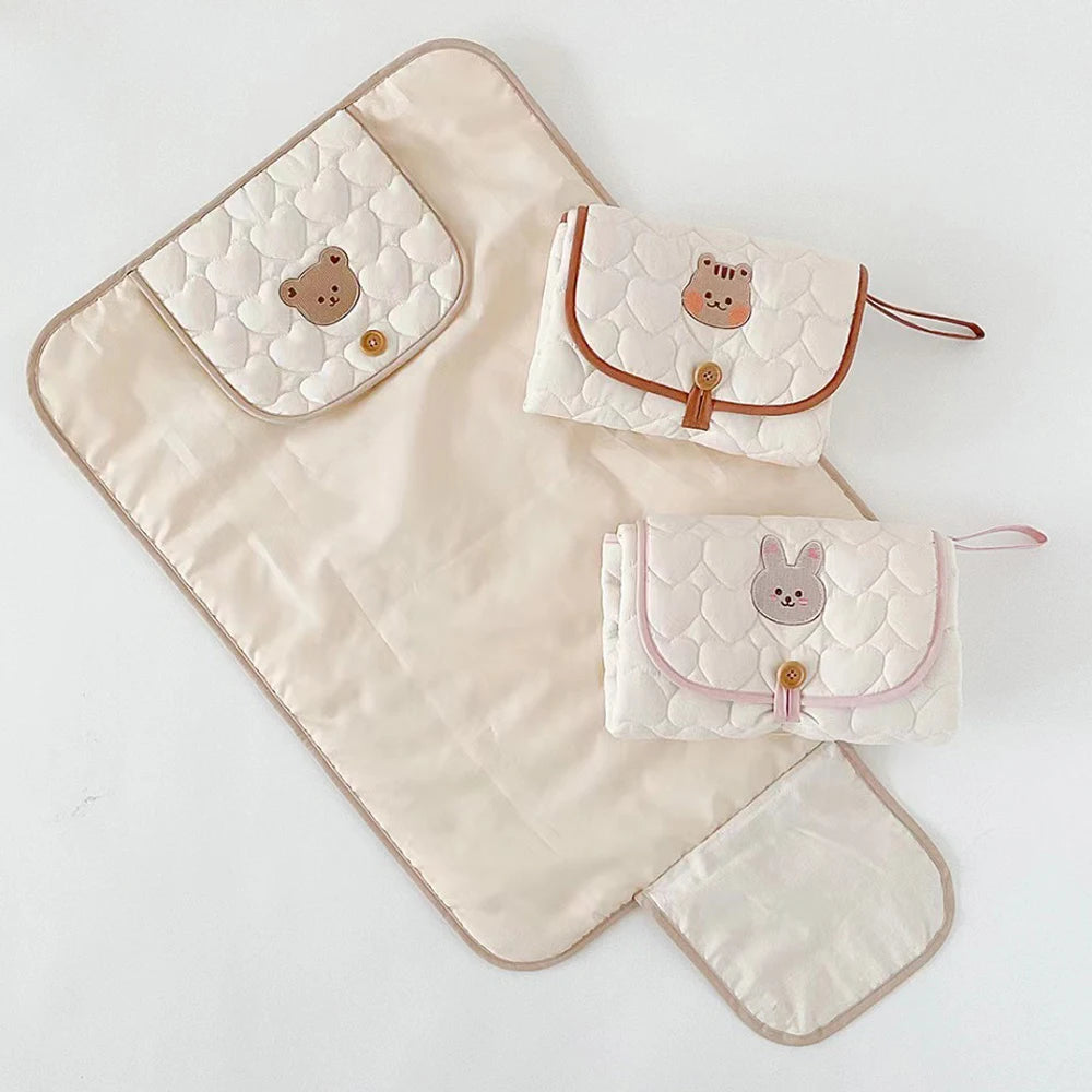 Portable Foldable Baby Diaper Changing Mat – Travel Changing Pad