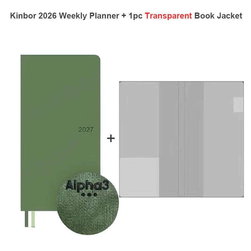 2027 Weekly Planner Notebook – Cute A5 Daily Agenda & Organizer