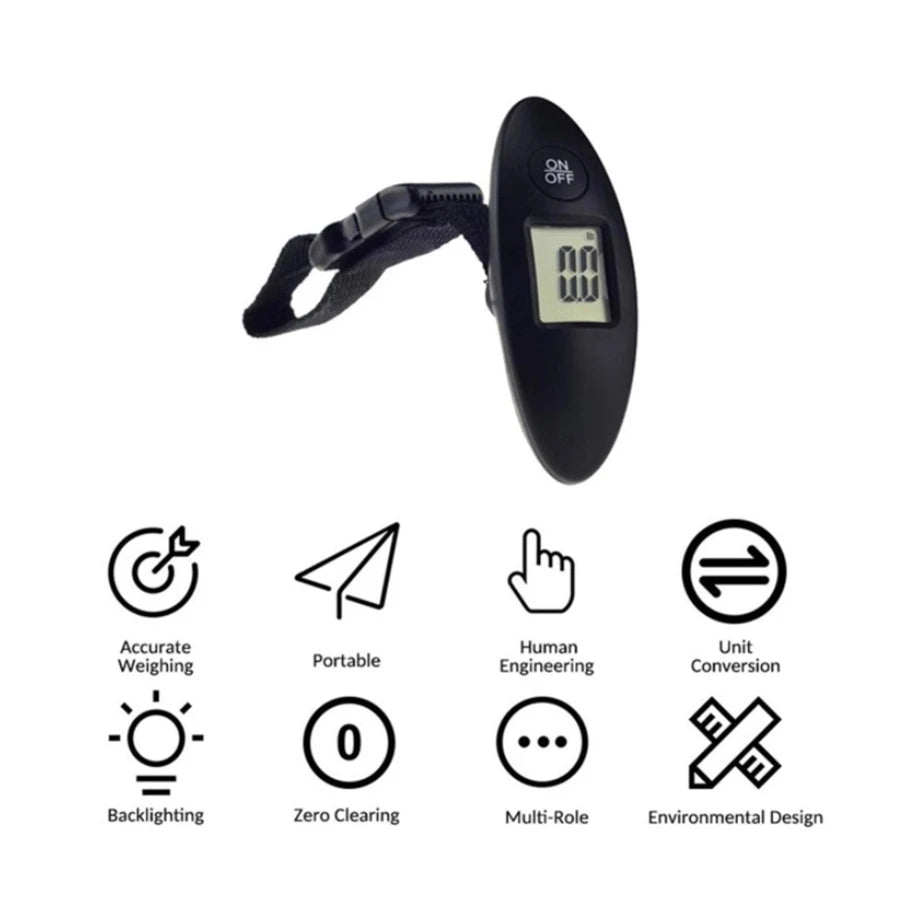 40kg High Precision Digital Luggage & Hanging Scale