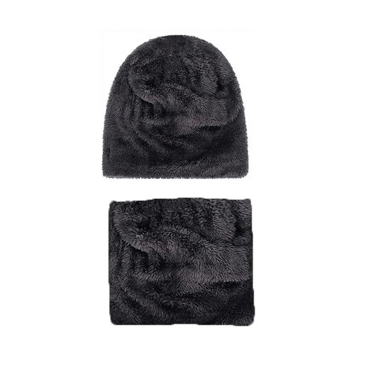 Unisex 3-Piece Winter Hat, Neck Warmer & Gloves Set