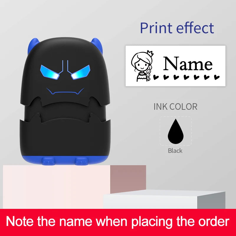 Personalized Baby Name Stamp Kit – Reusable Clothing & Fabric Name Marker