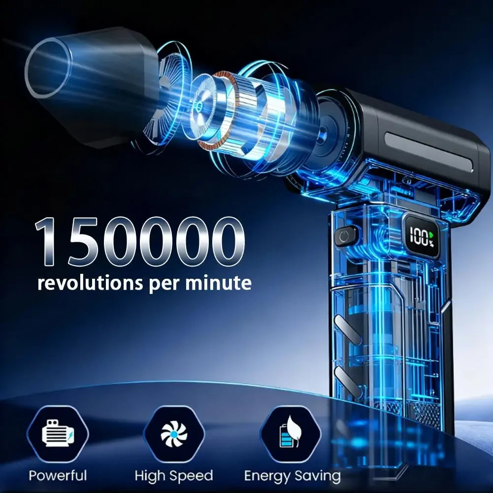 X8 Brushless Turbo Jet Fan – Powerful Portable Electric Air Blower