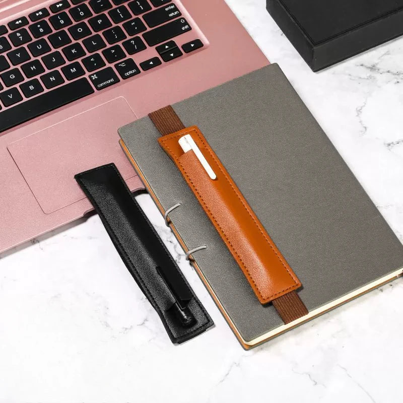 Elastic Pen Holder Pouch for Notebook & Journal