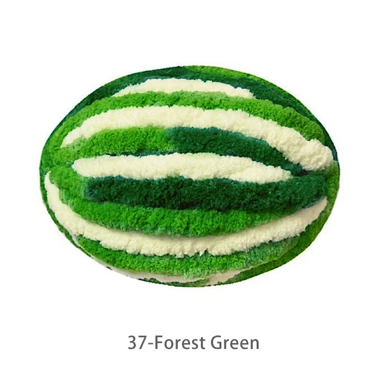 Extra Thick Hand-Knitted Chunky Yarn Blanket