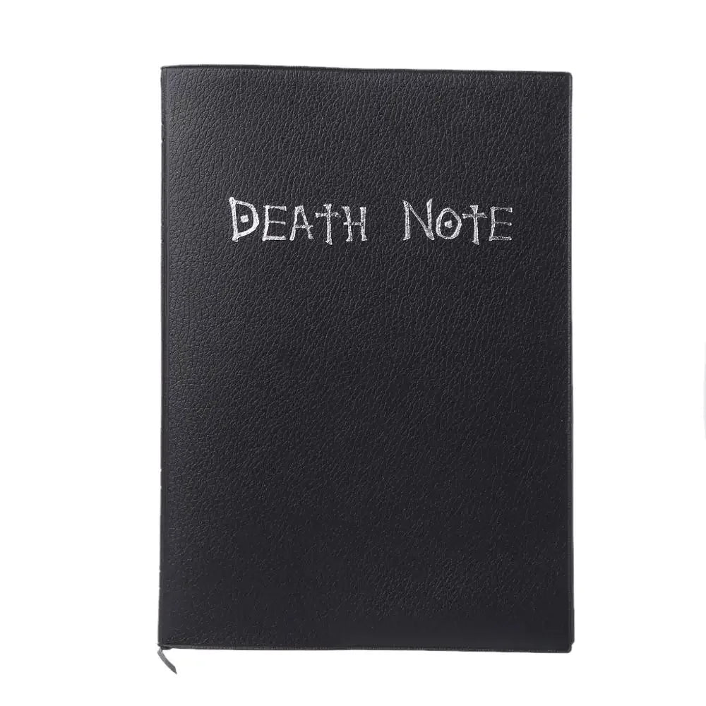 Death Note Anime Notebook – Black PU Leather Writing Journal