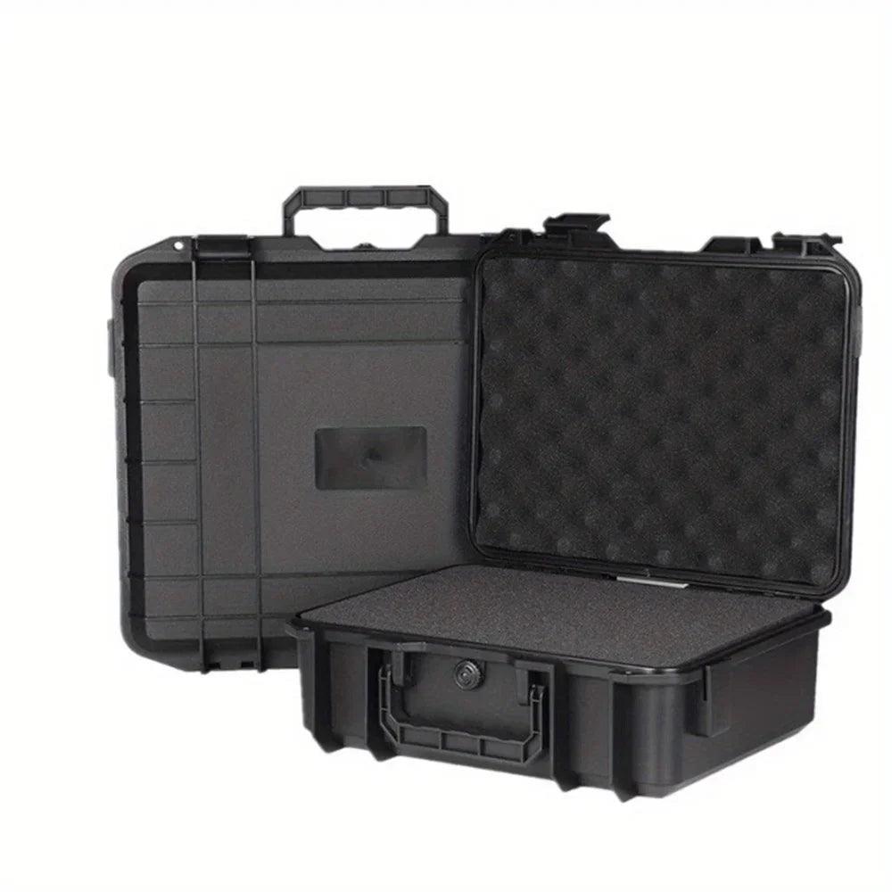 Protective Hard Carry Case with Foam Insert – Portable Equipment Storage Box