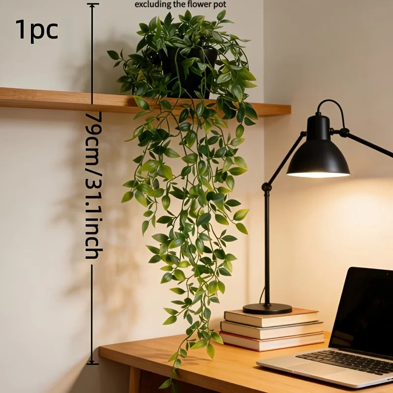 Artificial Hanging Vine Plant – Green Wall Home Decor