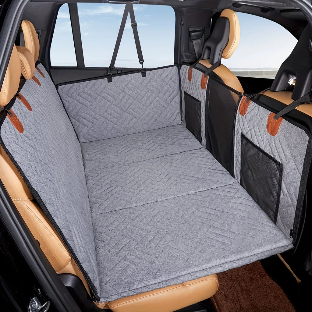 Waterproof Dog Car Back Seat Hammock Cover