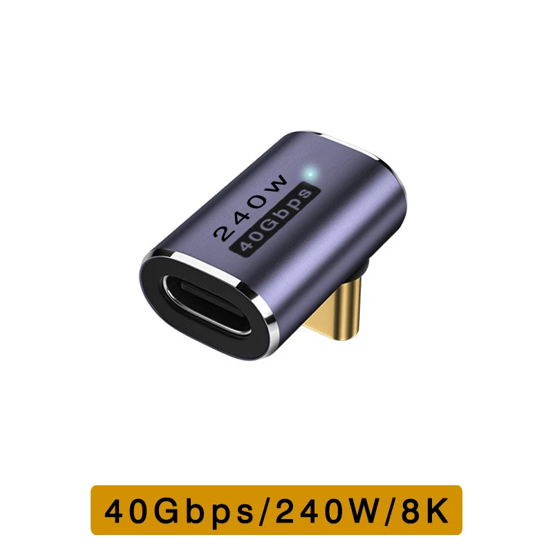 USB4 40Gbps USB-C Adapter Thunderbolt 3/4 240W