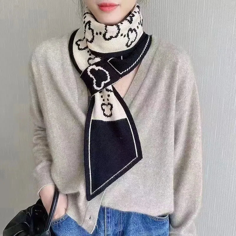 Women's Versatile Knitted Winter Scarf – Soft Classic Wrap