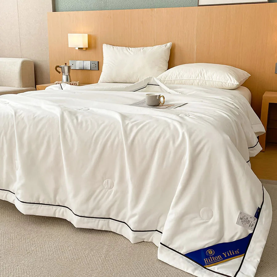 Soft Cotton Soybean Air Conditioning Blanket for Bed & Sofa