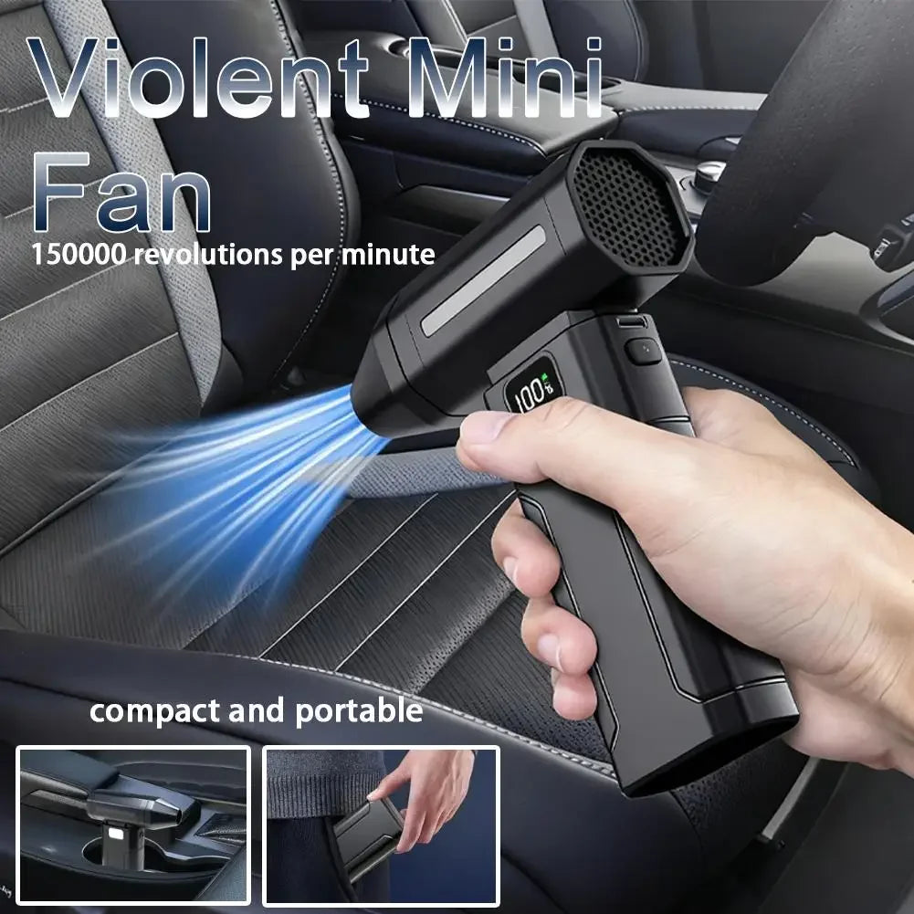 X8 Brushless Turbo Jet Fan – Powerful Portable Electric Air Blower
