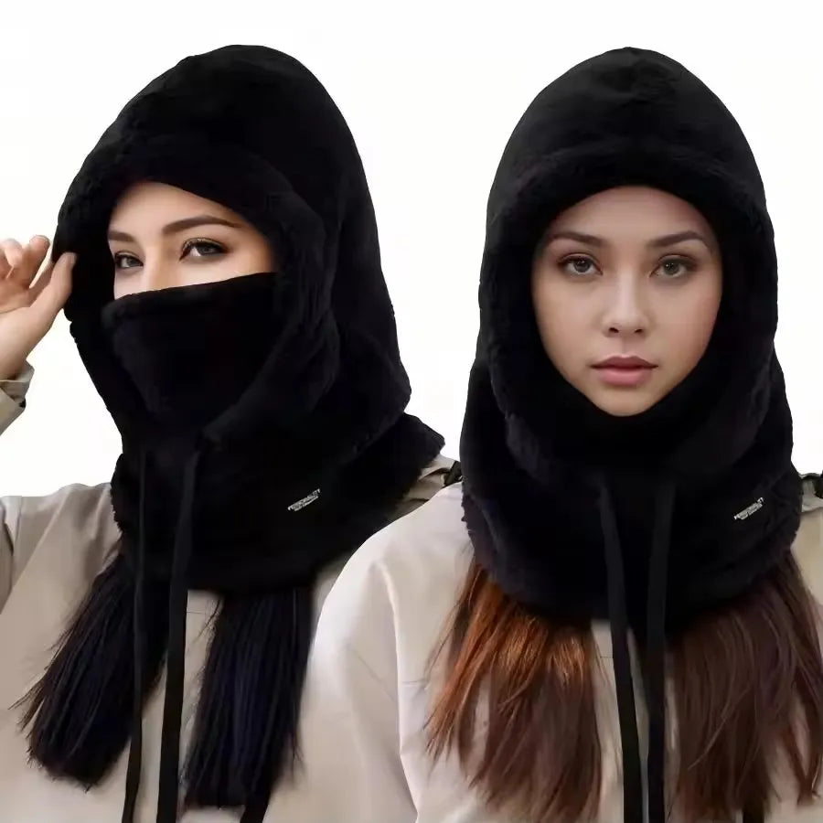 Women's Warm Thermal Balaclava – Windproof Winter Ski Hood