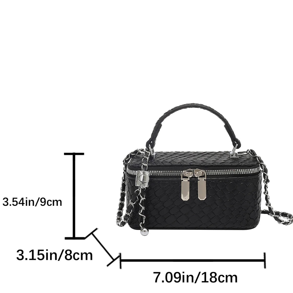 Women's Retro Crossbody Bag with Adjustable Strap