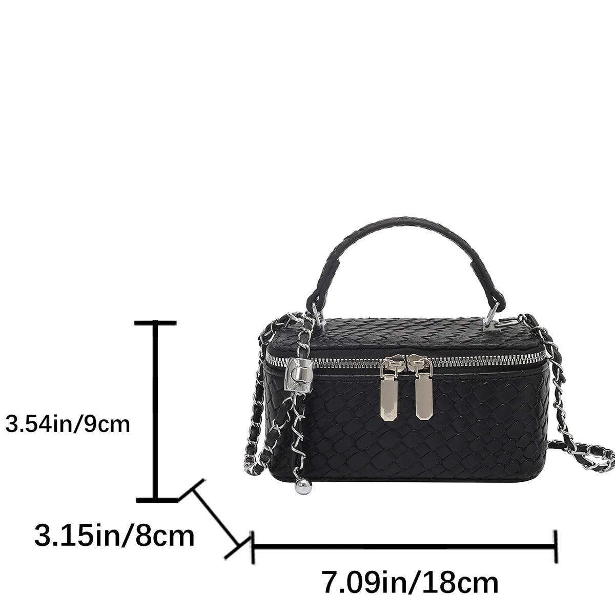 Women's Retro Crossbody Bag with Adjustable Strap