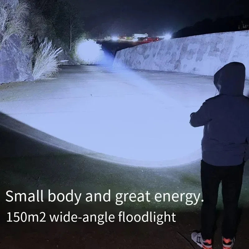Rechargeable LED Flashlight with Strong Light
