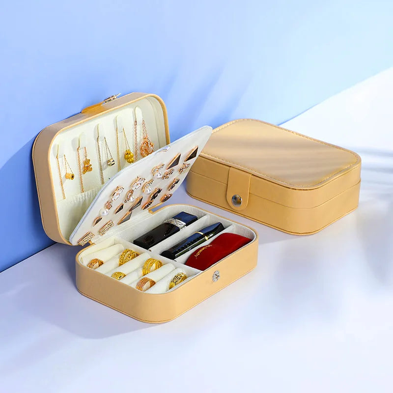 Clear Lid Jewelry Organizer & Storage Box