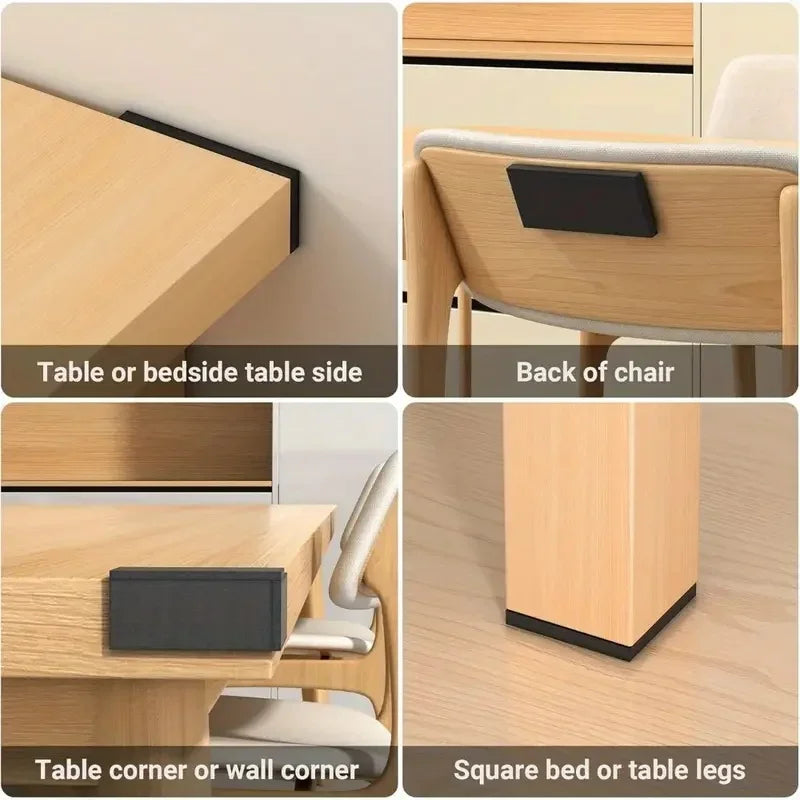EVA Foam Wall Protector Pads – Self-Adhesive Anti-Collision Cushions