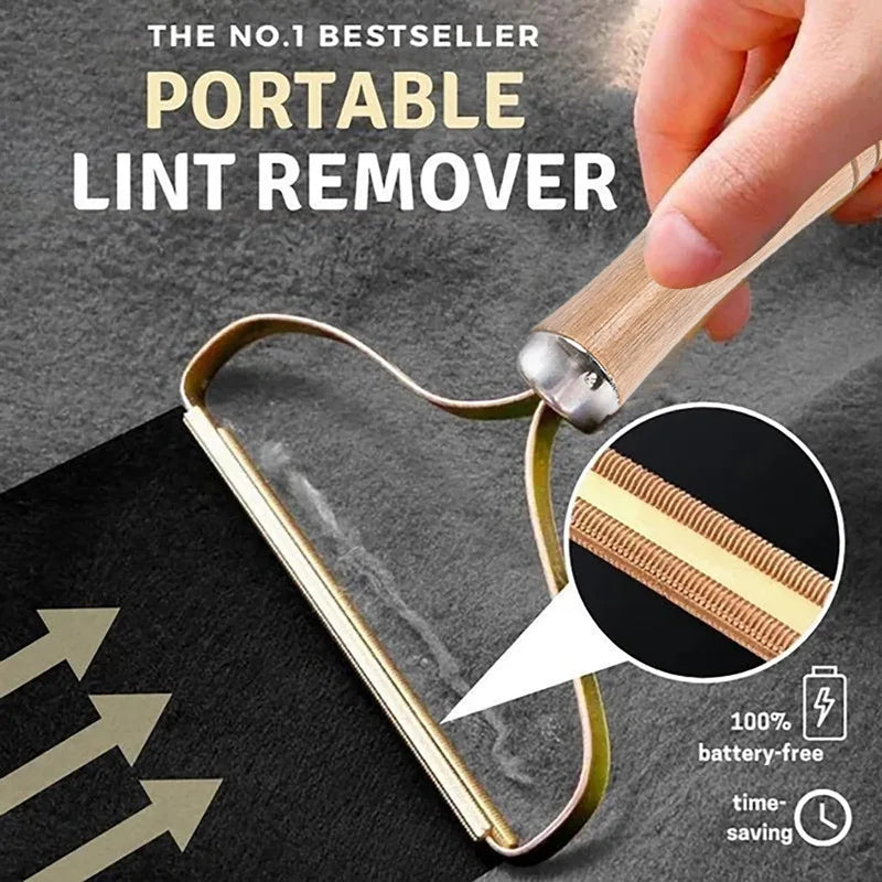 Portable Pet Hair Remover & Reusable Lint Roller