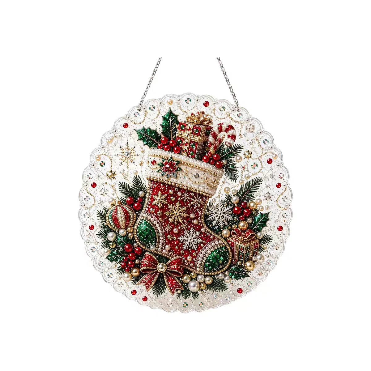 Christmas 5D Diamond Painting Kit – Religious DIY Wall Art