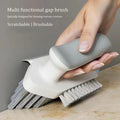Deep Crevice Cleaning Brush – Handheld Groove & Gap Scrubber