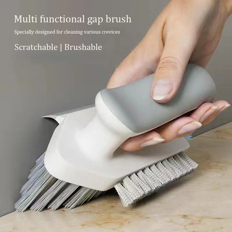 Deep Crevice Cleaning Brush – Handheld Groove & Gap Scrubber