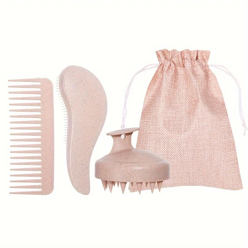 Soft Silicone Scalp Massager & Shampoo Brush