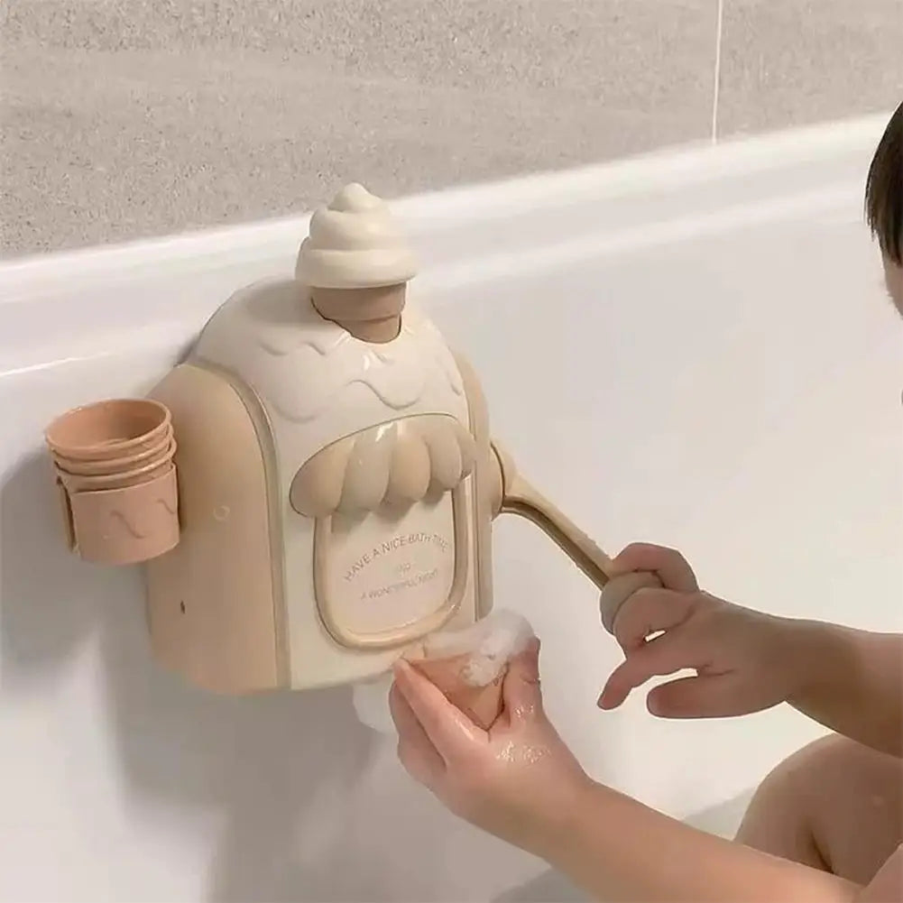 Kids Bath Bubble Maker – Suction Cup Bathtub Toy