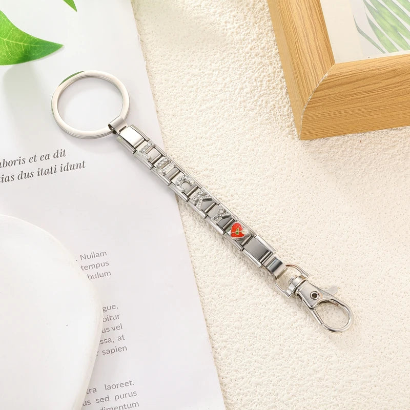 Stainless Steel Chain Keychain for Men & Women
