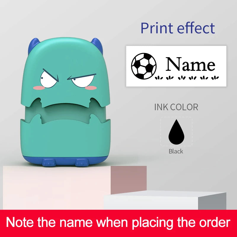 Personalized Baby Name Stamp Kit – Reusable Clothing & Fabric Name Marker