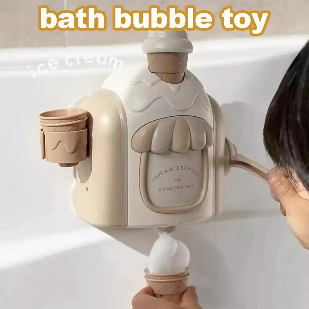 Kids Bath Bubble Maker – Suction Cup Bathtub Toy