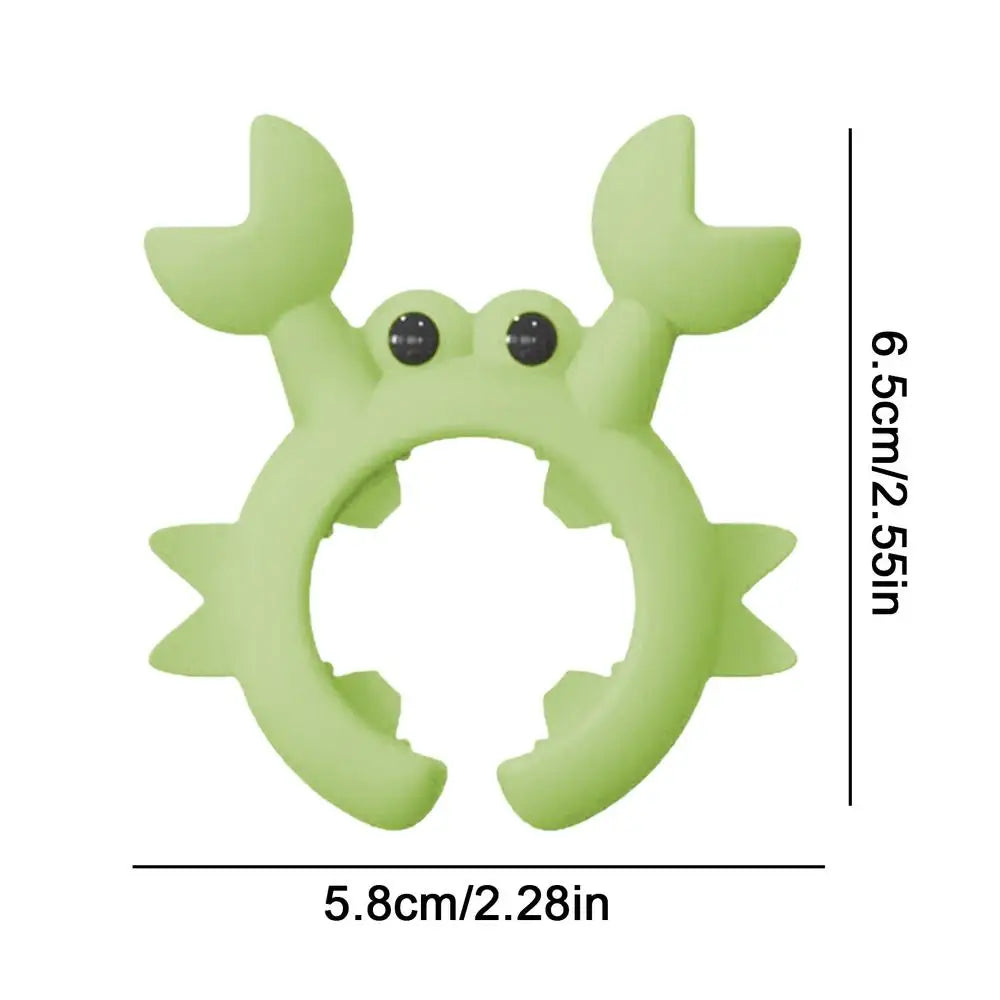 Crab Shaped Silicone Spoon Rest – Cute Kitchen Utensil Holder