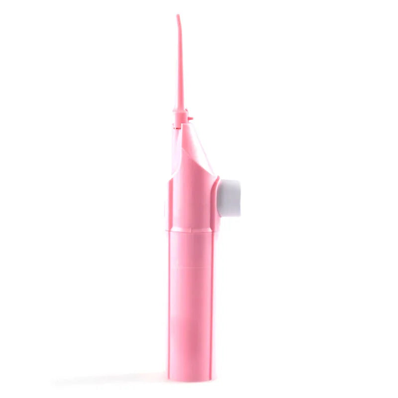 Portable Manual Oral Irrigator Water Flosser