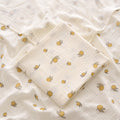100×100cm Cotton Muslin Baby Swaddle Blanket – Soft Newborn Receiving Wrap