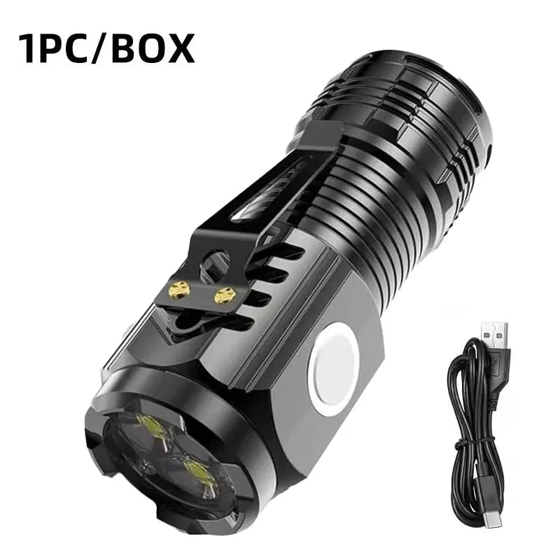 Rechargeable LED Flashlight with Strong Light