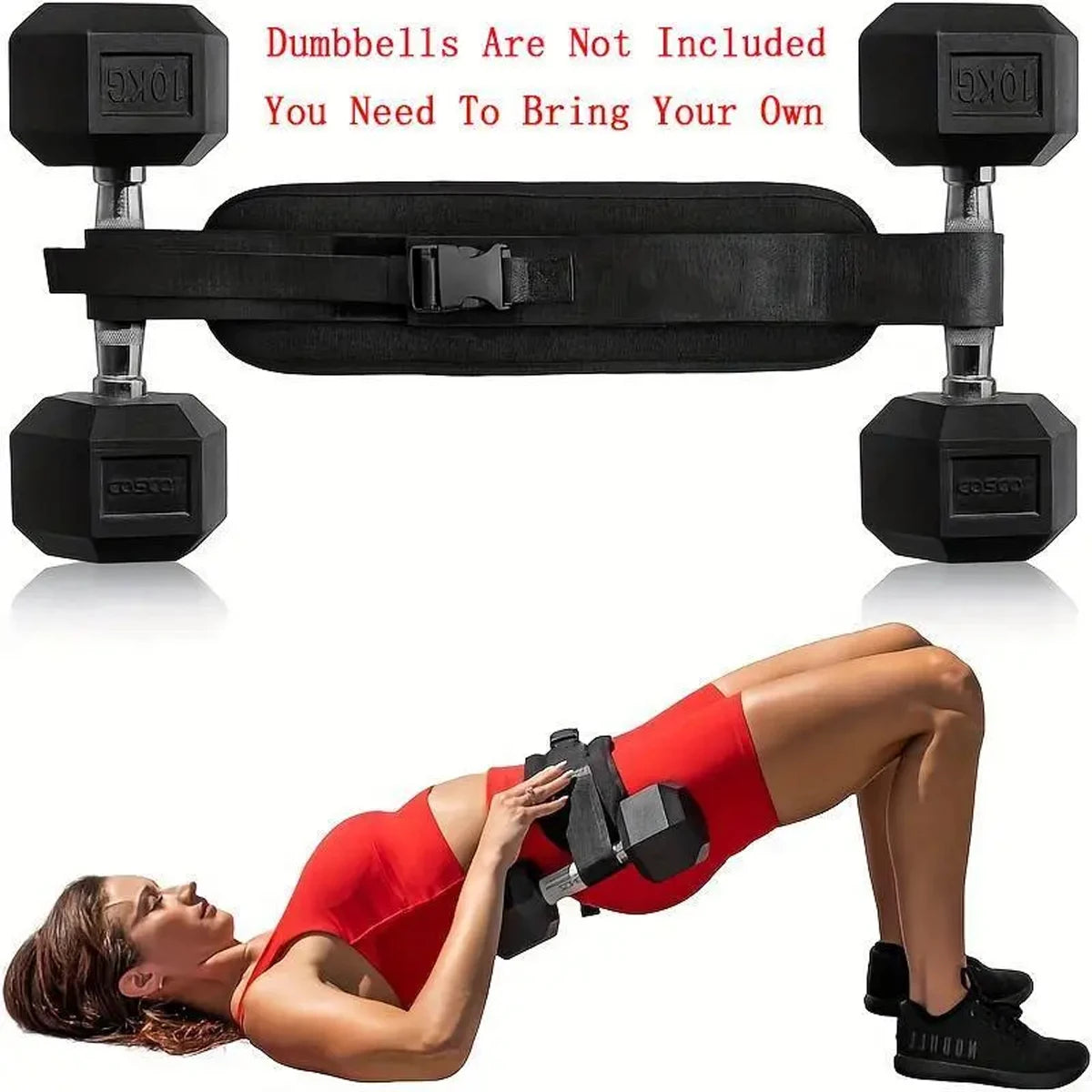 Adjustable Hip Resistance Training Belt – Home Workout Fitness Equipment