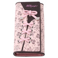 Women's Pink Long Wallet with Multiple Card Slots