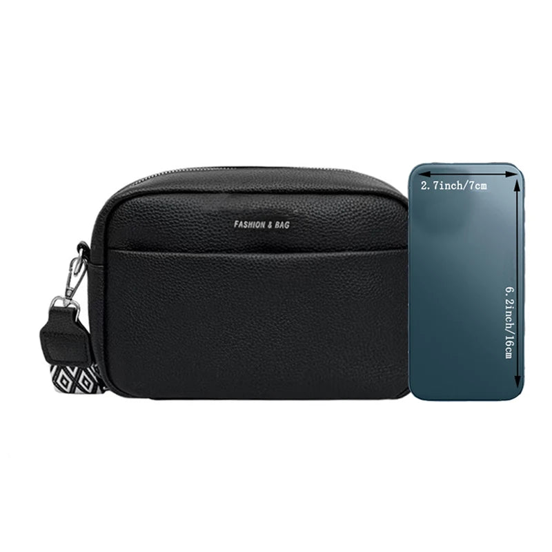 Unisex Canvas Crossbody Shoulder Bag
