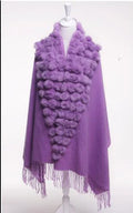 Women's 100% Wool Winter Scarf – Warm Elegant Shawl