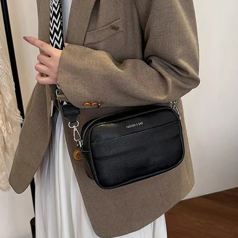 Unisex Canvas Crossbody Shoulder Bag