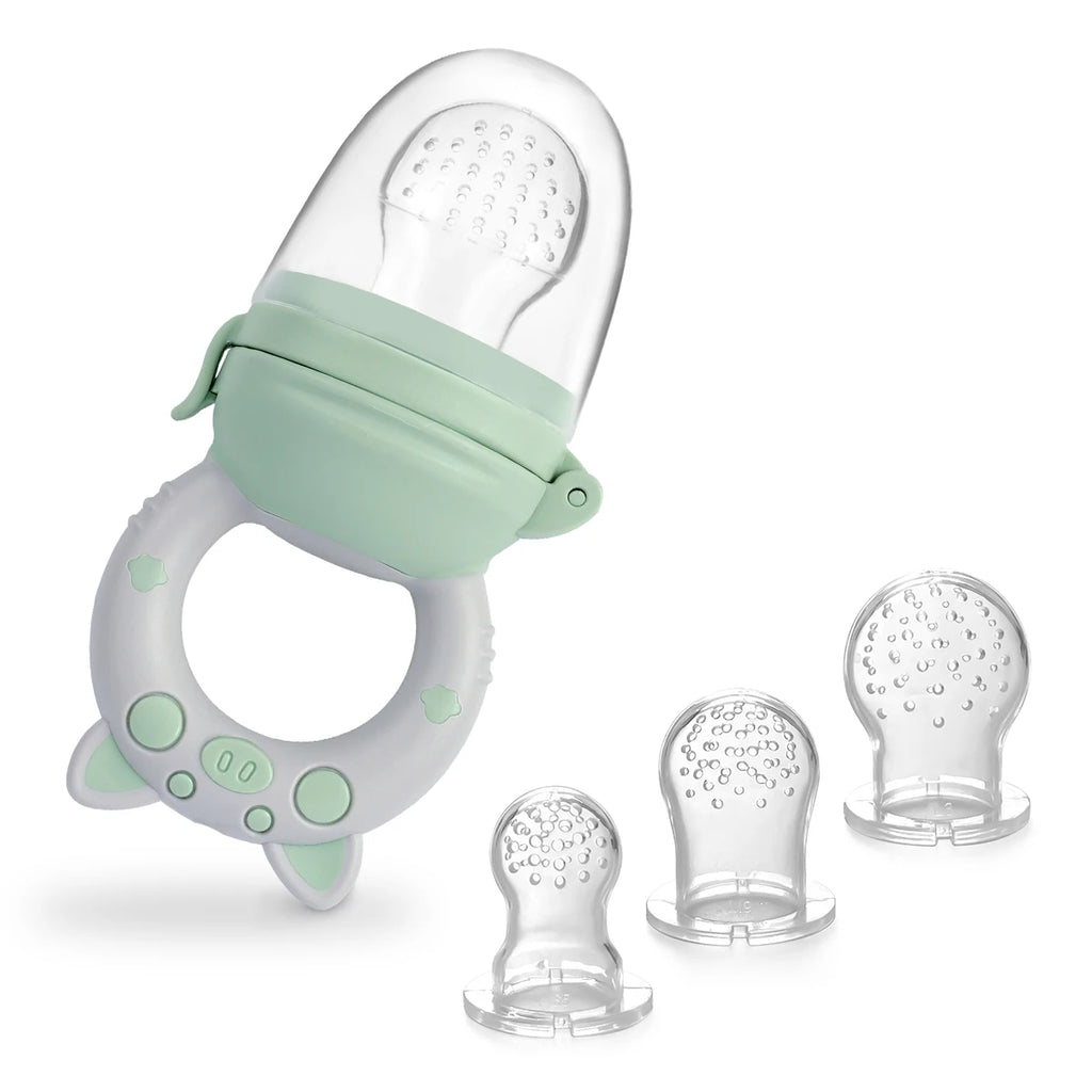 Silicone Baby Fruit & Vegetable Feeder – Soft Food Feeding Pacifier