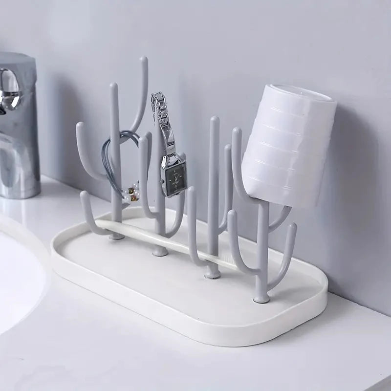 Tree-Shaped Bottle & Cup Drying Rack