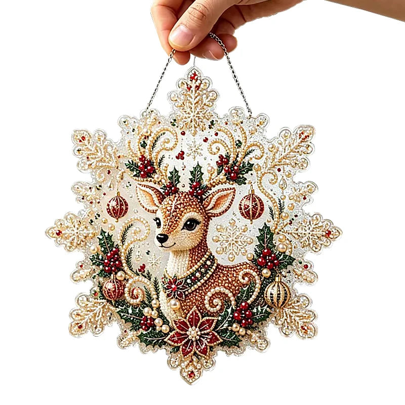 Christmas 5D Diamond Painting Kit – Religious DIY Wall Art