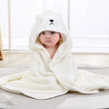 Cartoon Animal Hooded Baby Bath Towel – Soft Newborn & Toddler Wrap