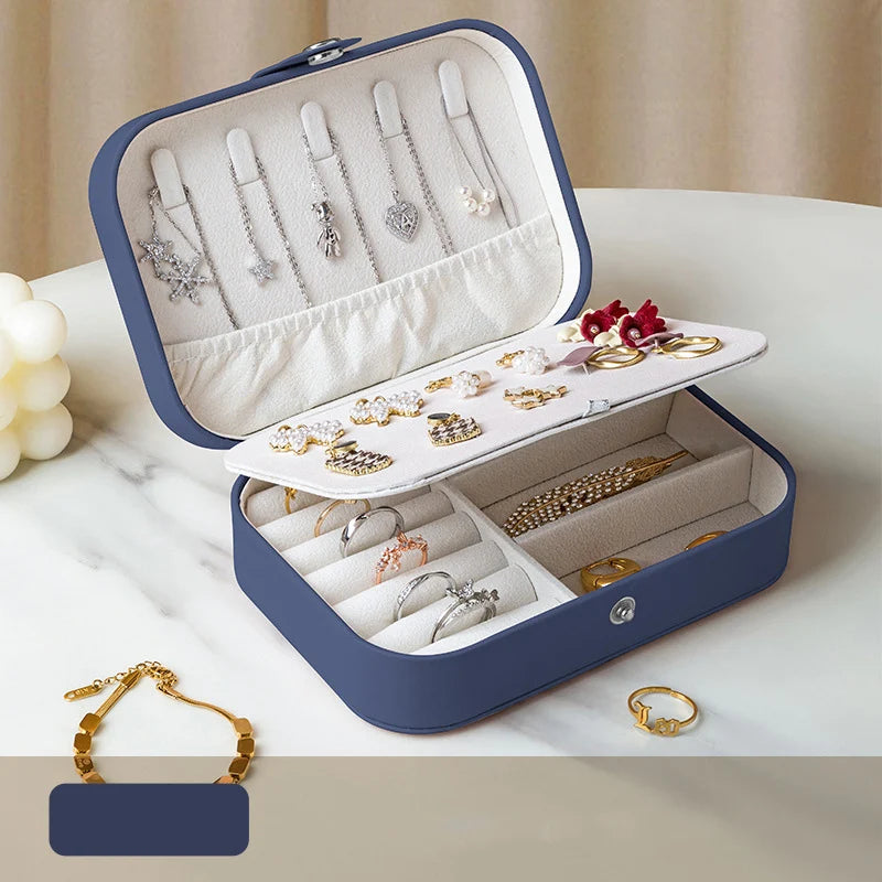 Clear Lid Jewelry Organizer & Storage Box