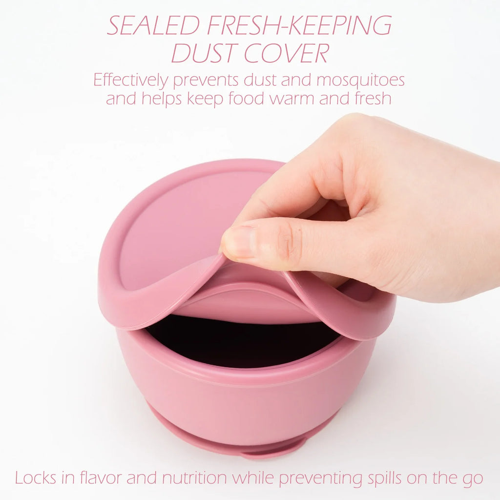 Silicone Baby Suction Bowl – Non-Slip Feeding Bowl for Infants & Toddlers