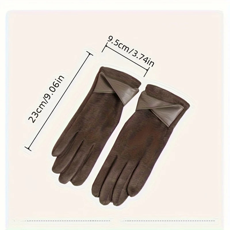 Women's Thermal Winter Gloves – Warm Full Finger Gloves