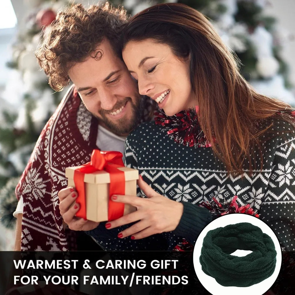 Women's Warm Winter Neck Scarf – Windproof Cozy Neck Warmer